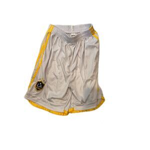 LA Galaxy White Shorts Boys L 14-16